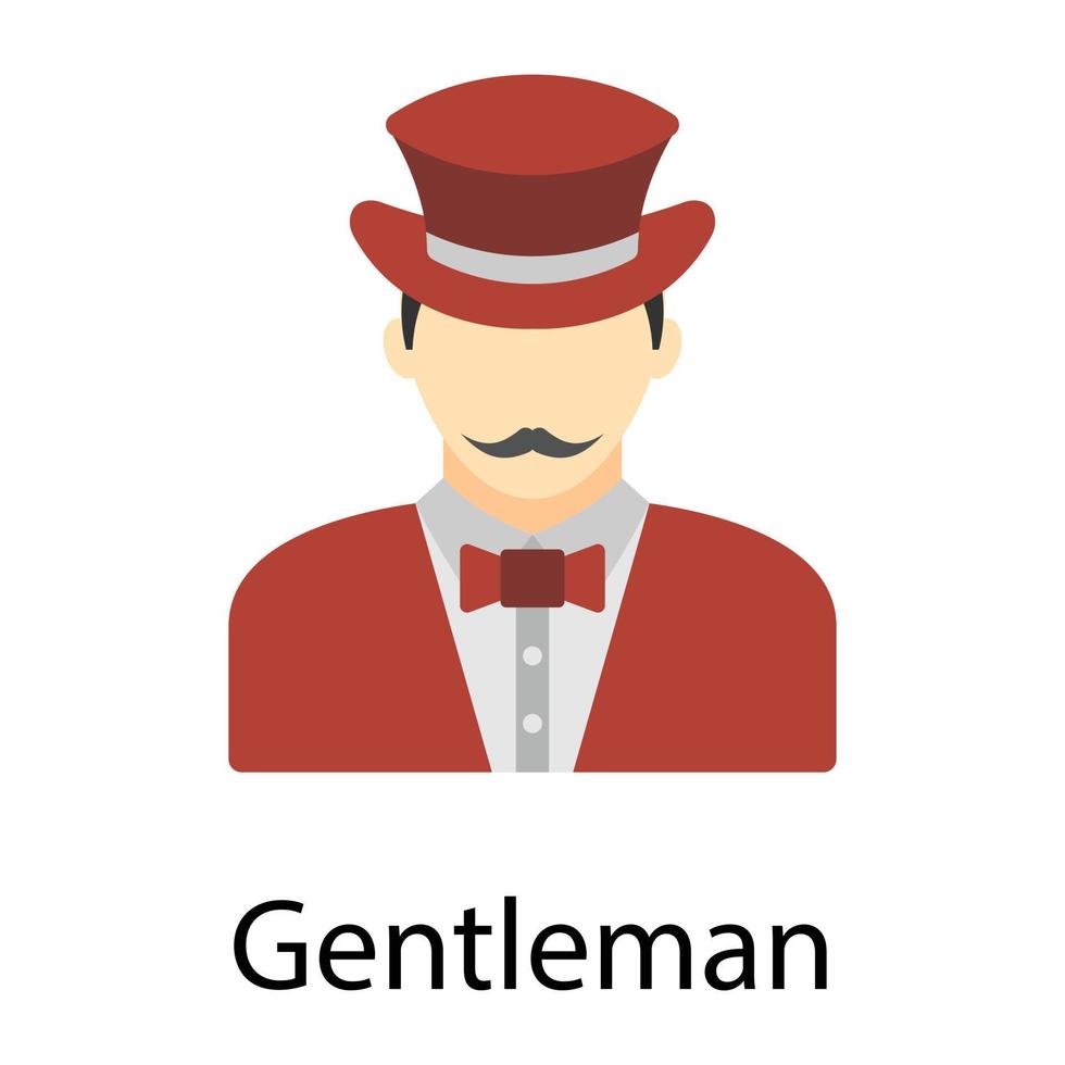 Trendy Gentleman Concepts vector