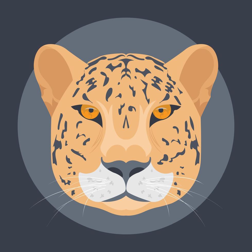 conceptos de tigre de moda vector