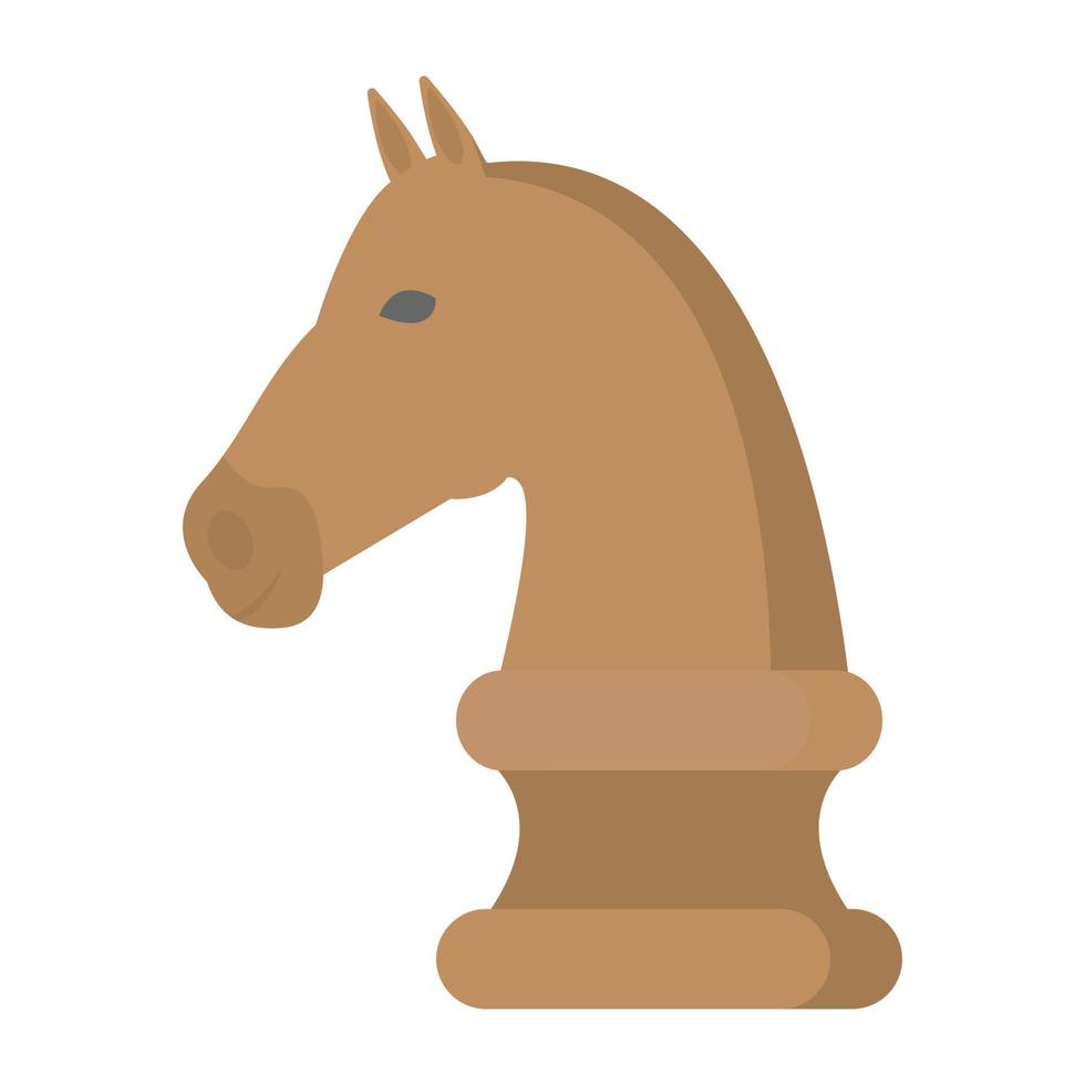 Trendy Chess Piece vector