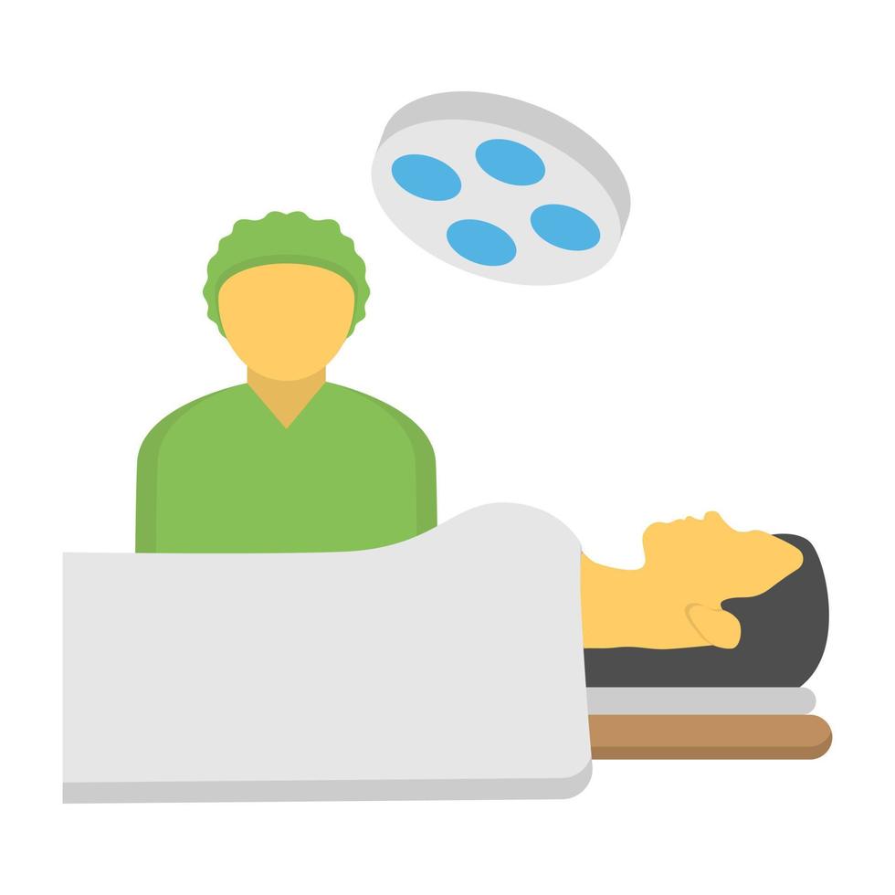 Trendy Operation Concepts vector