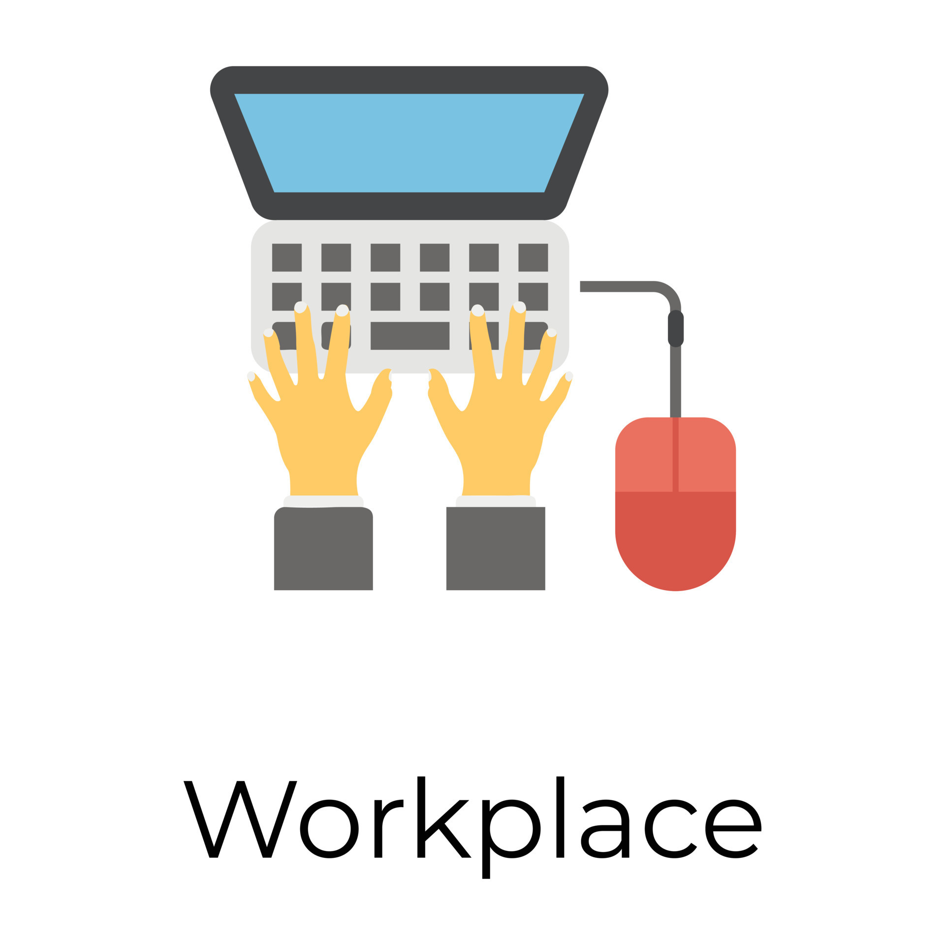 Trendy Office Concepts 14835596 Vector Art at Vecteezy