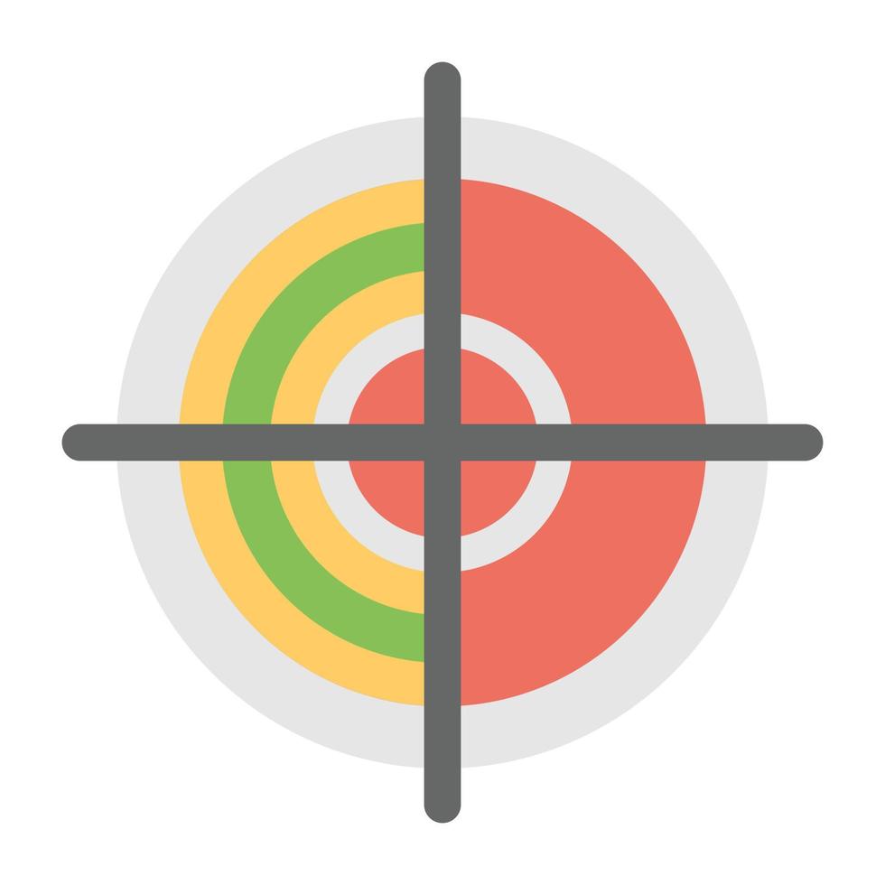 Trendy Sniper Target vector