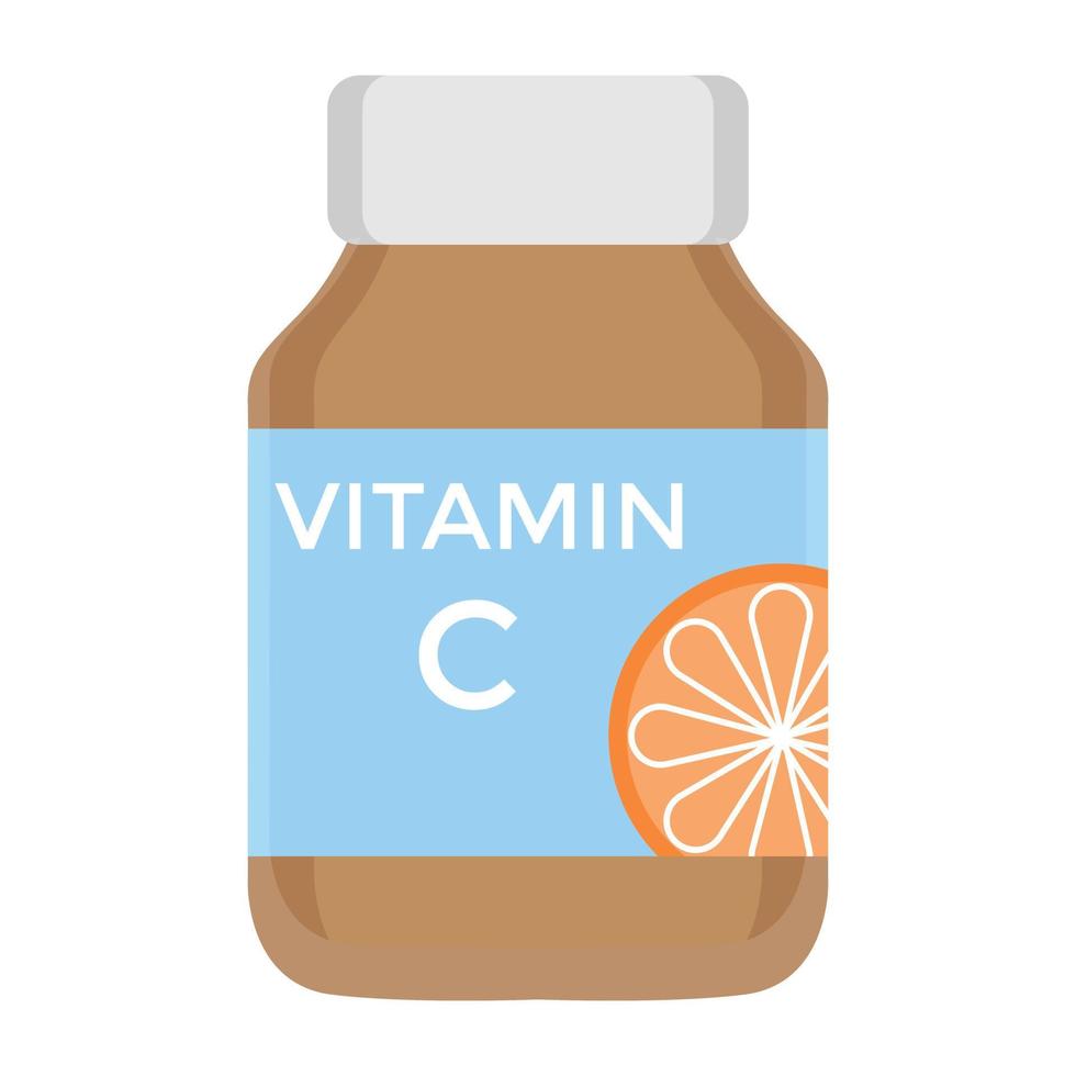 Trendy Vitamin C vector