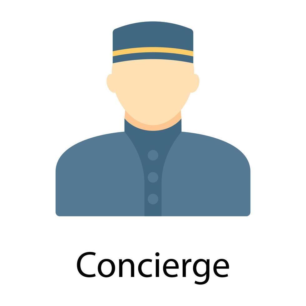 Trendy Concierge Concepts vector