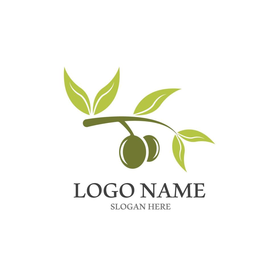 Extra virgin olive oil logo design vector illustration