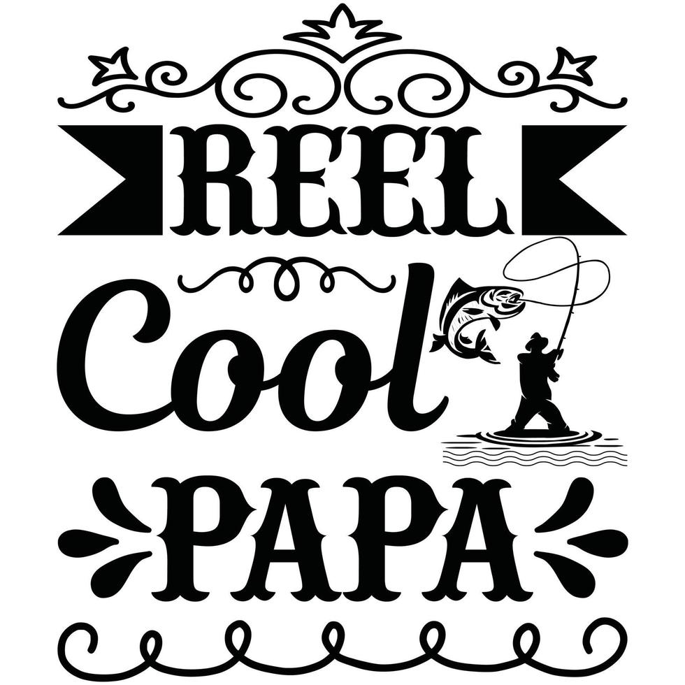 reel cool papa vector