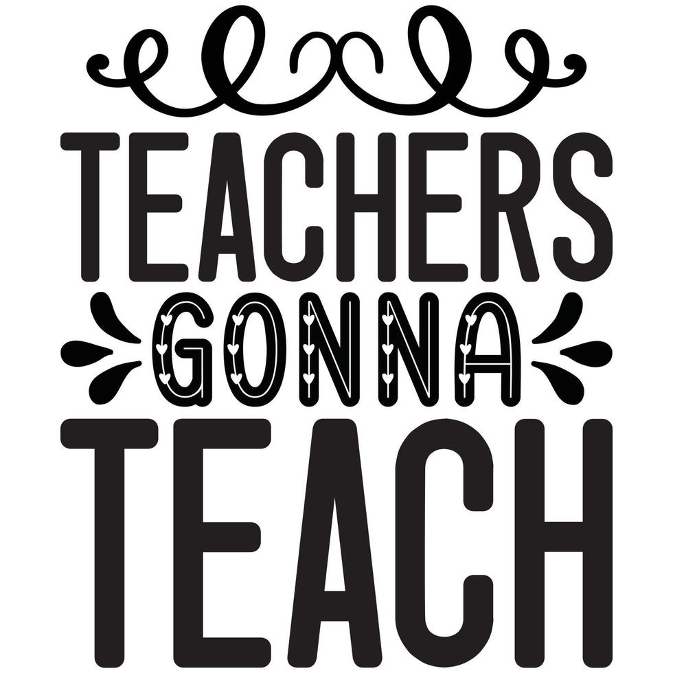 teachers gonna teach vector