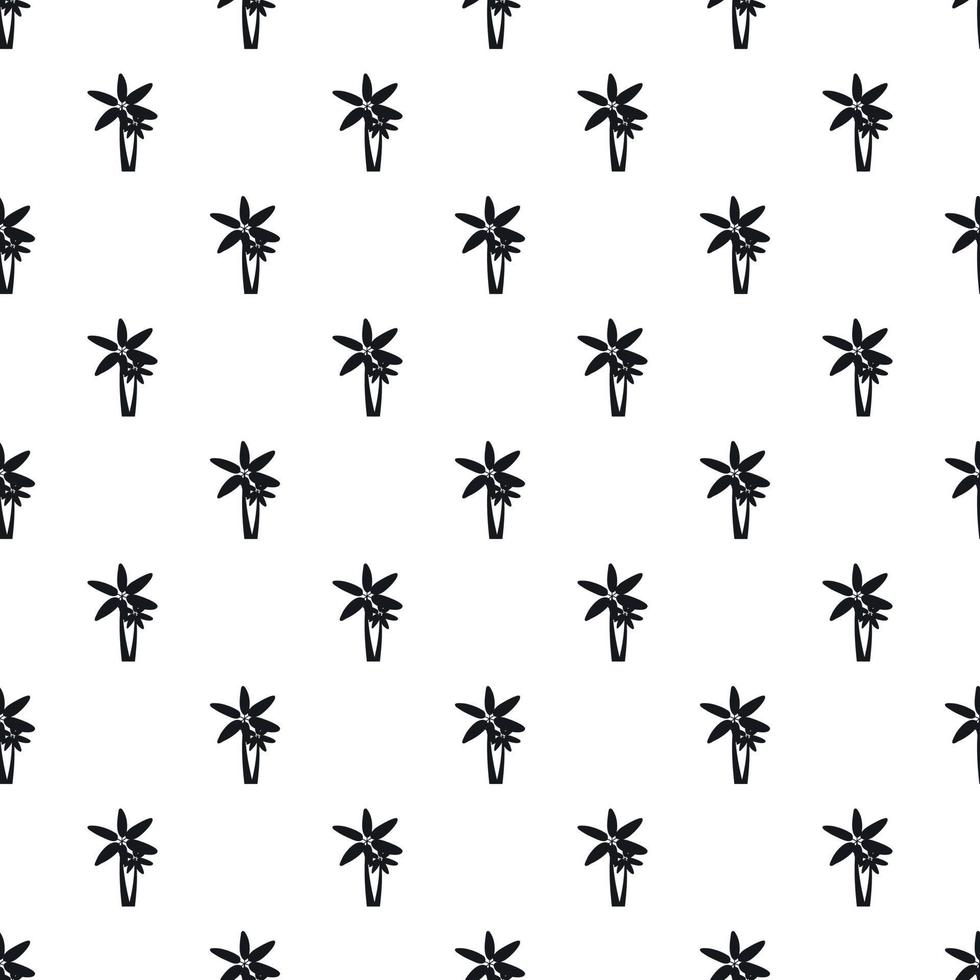 Two leafs pattern, simple style vector