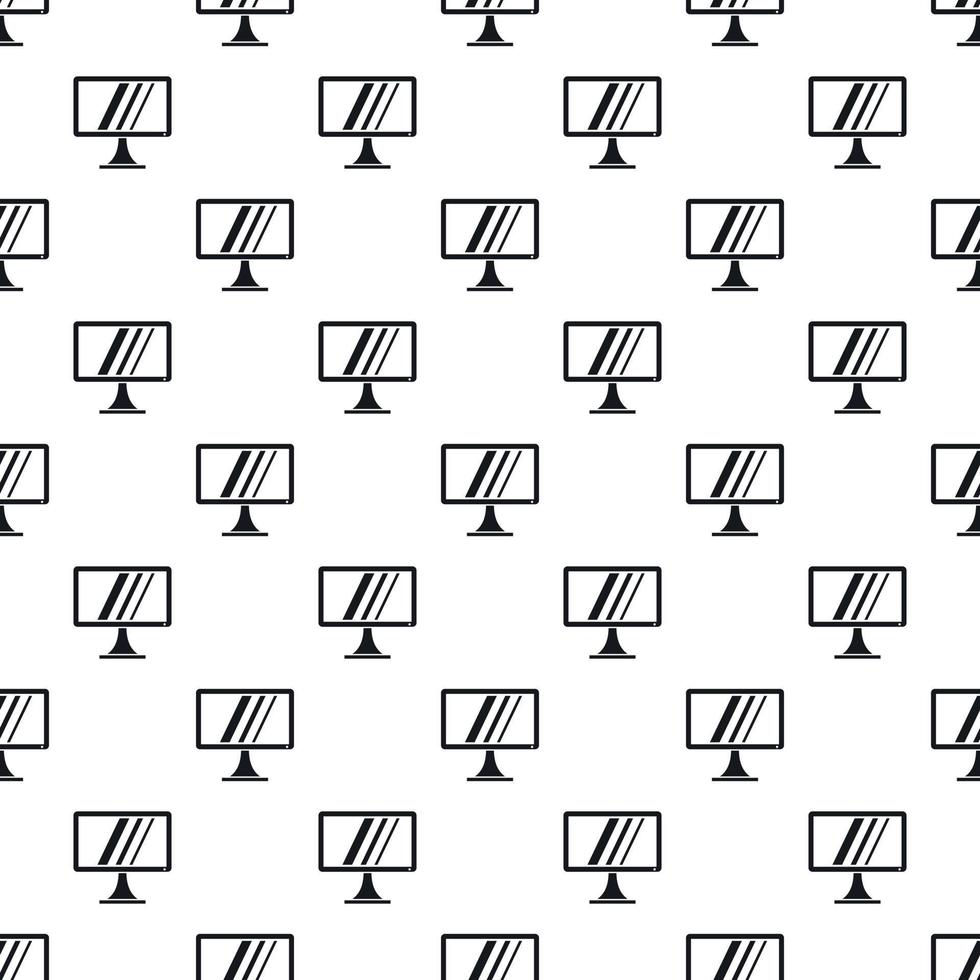 Monitor pattern, simple style vector