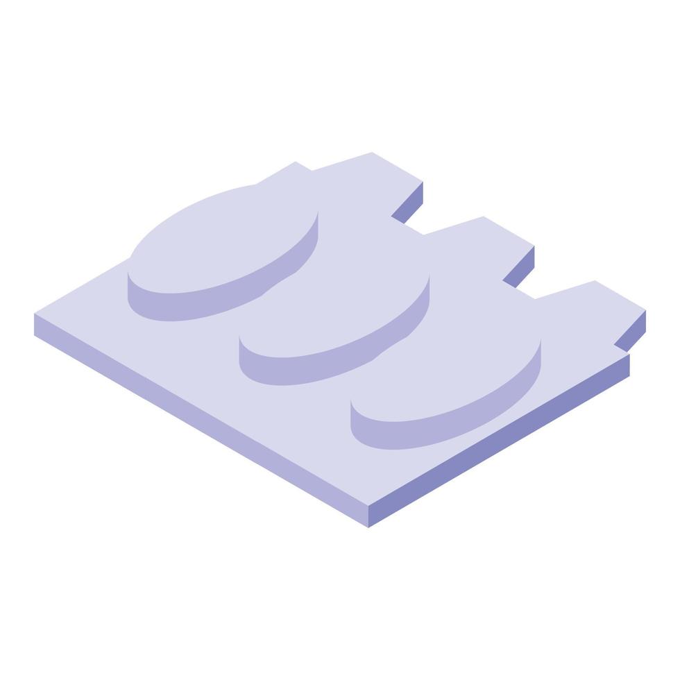 Vaginal pills icon isometric vector. Birth control vector