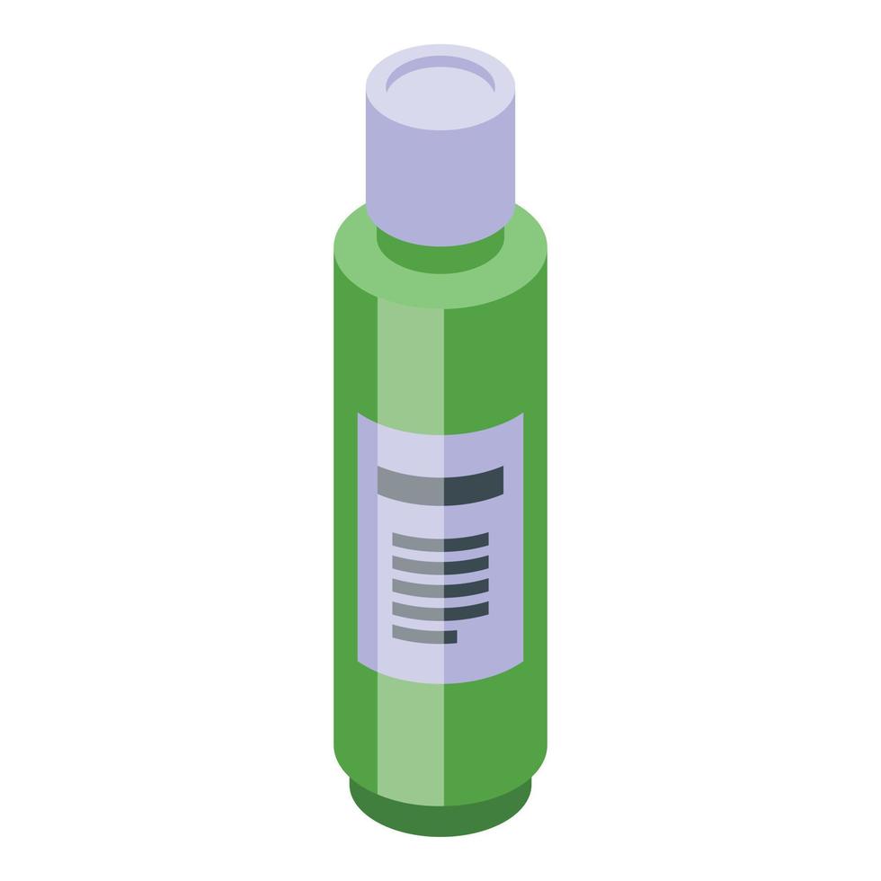 Cosmetic sprayer icon isometric vector. Skin line vector