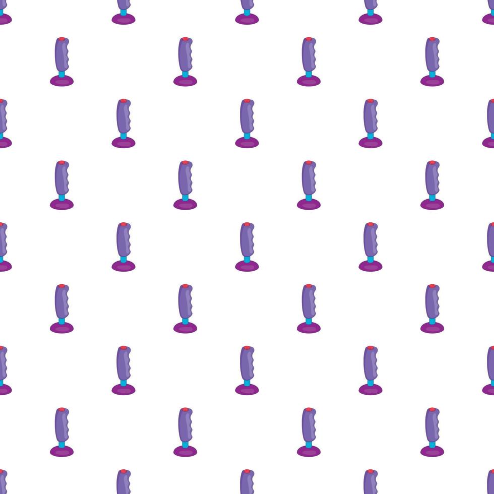 Game joystick pattern, cartoon style vector