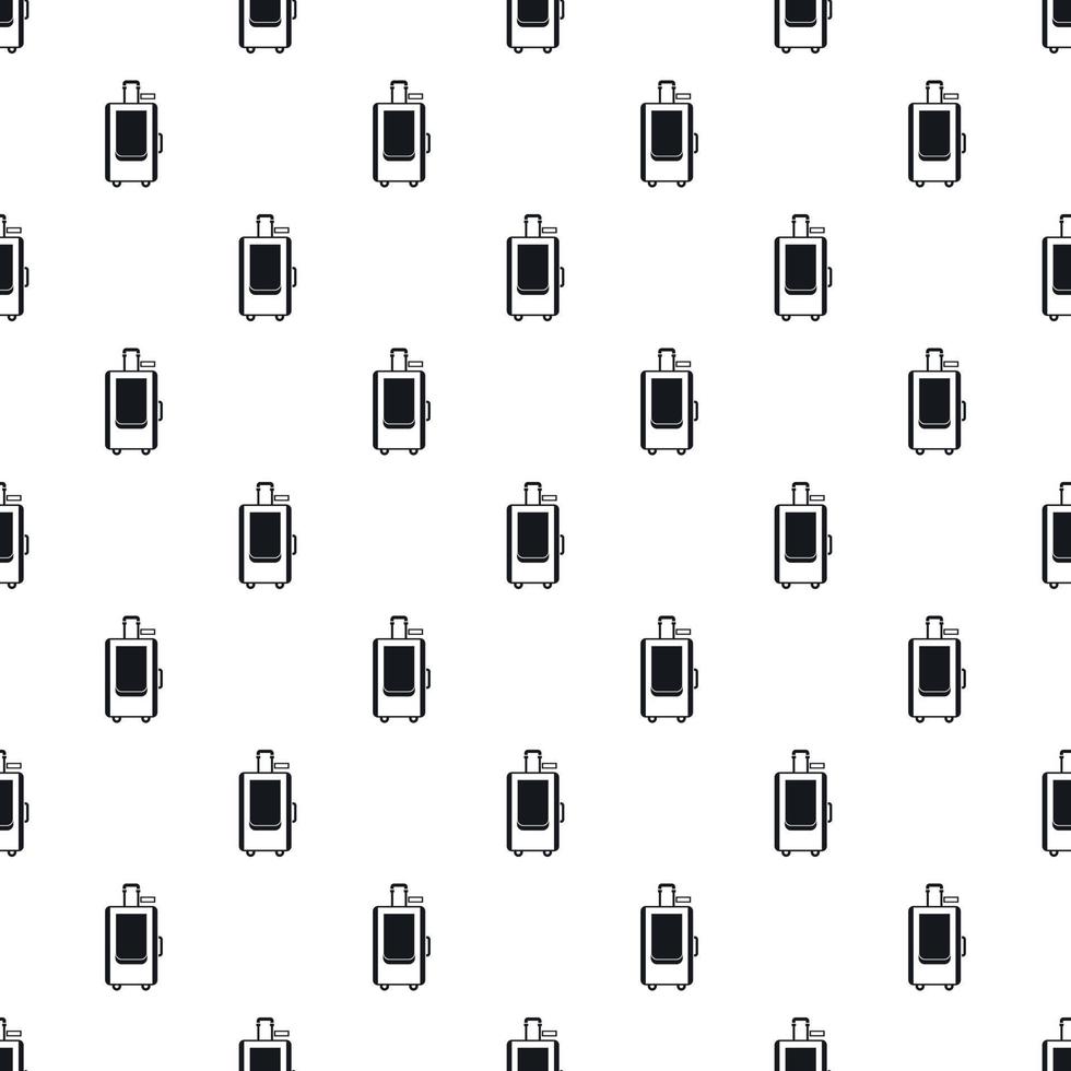 Travel suitcase pattern, simple style vector