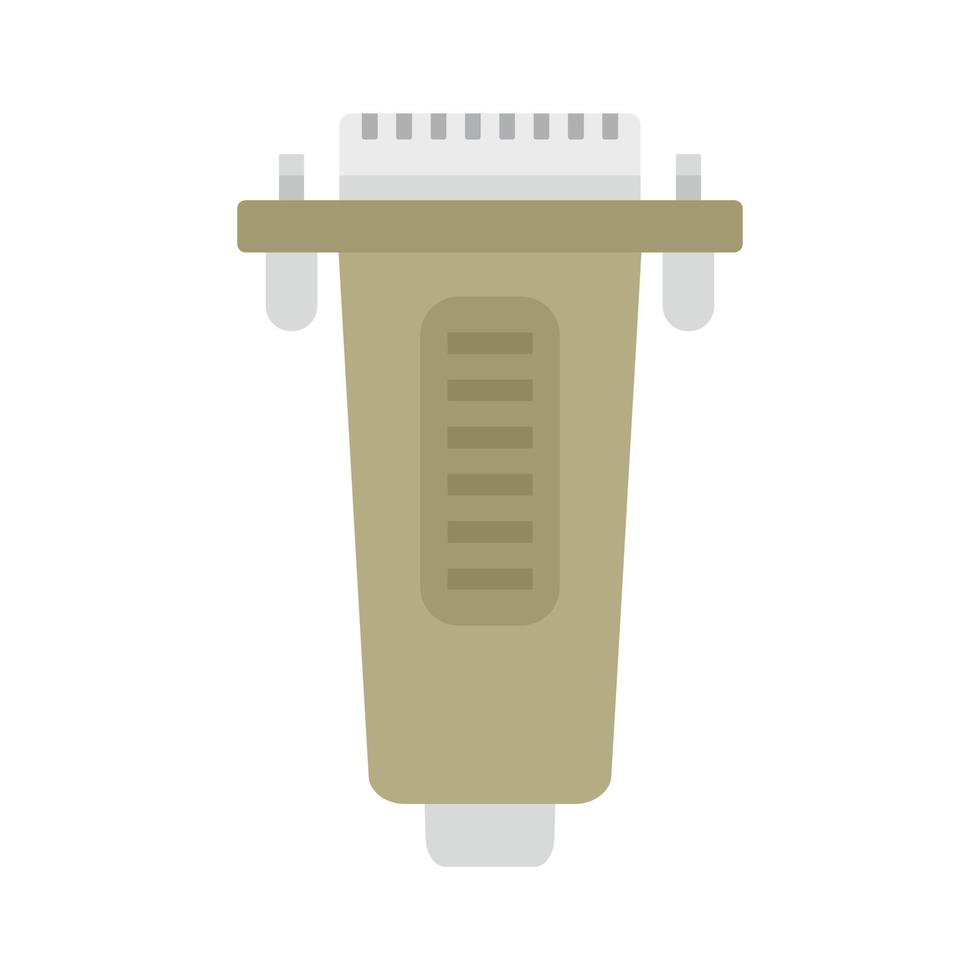 Printer adapter icon flat isolated vector