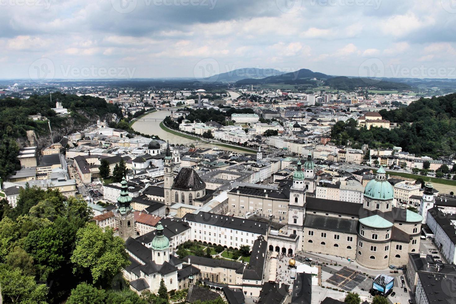 A view of Saltzburg in Austria photo