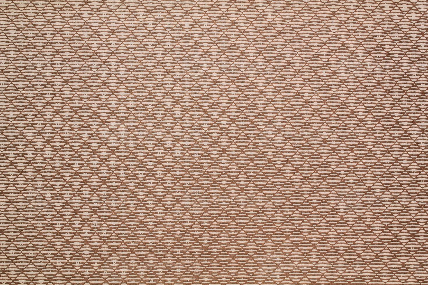 The close-up of detailed dirty texture reverse side of the ceramic tile. Rough embossed lattice. Concept of repair, finishing, laying tiles. Backside decoration interior. Relief geometric pattern. photo