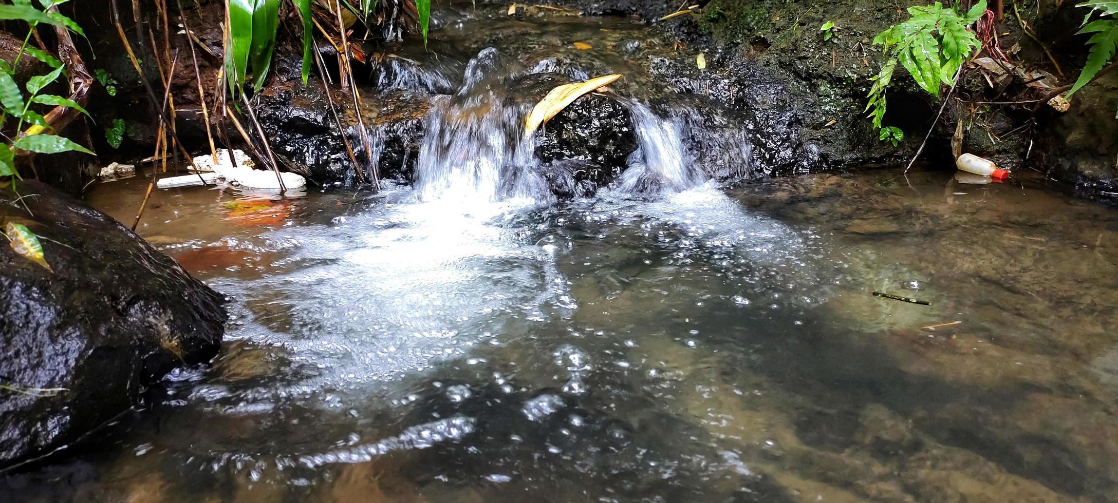 Small river that looks still very natural photo