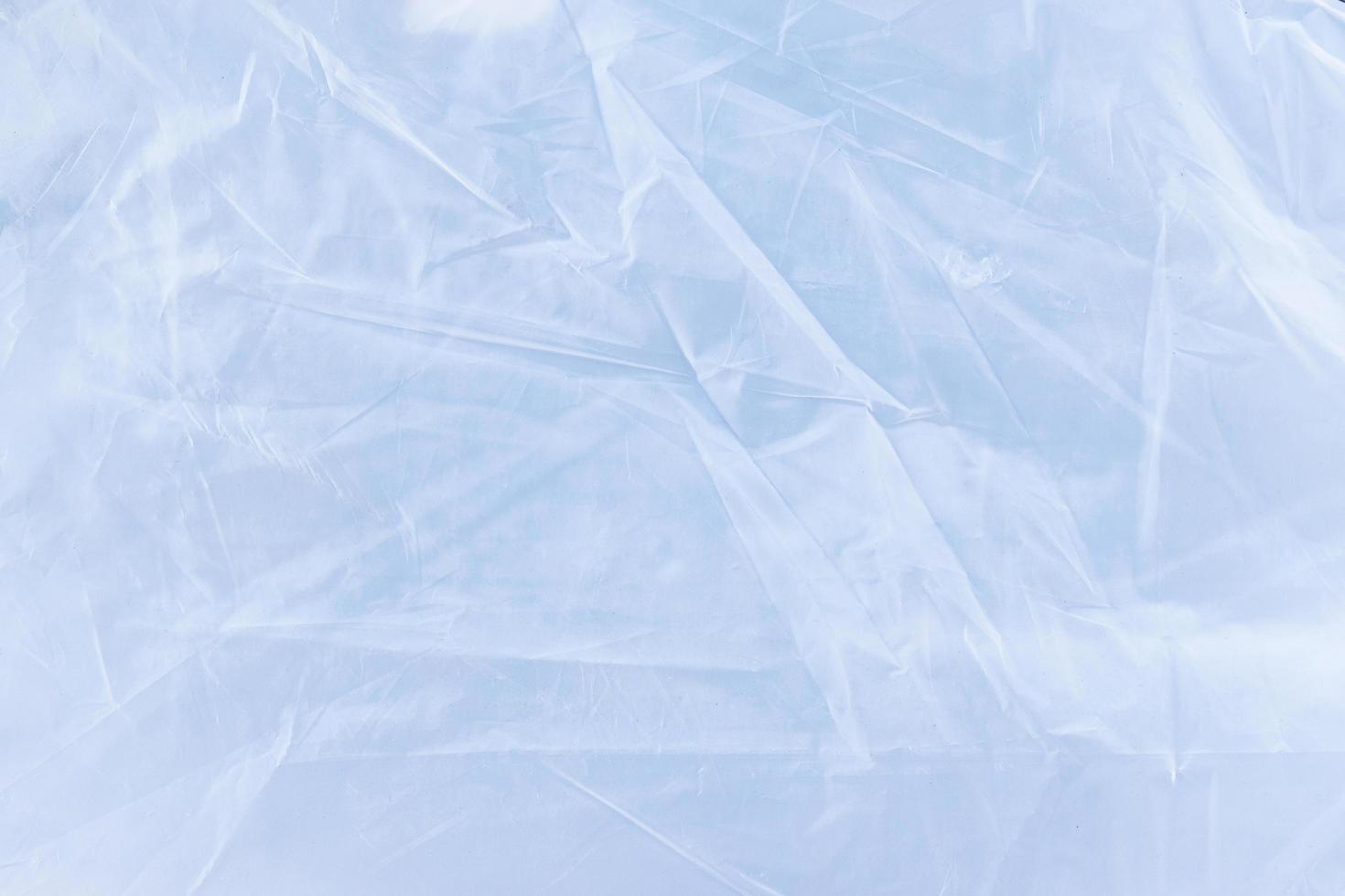 Texture wrinkled plastic bag background photo
