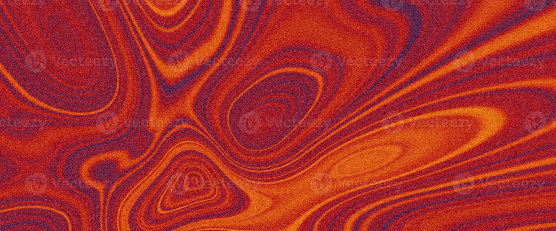 Red liquid marble inkscape abstract background. Unique abstract liquify design. Digital blurred red background with spread liquify flow for design. photo