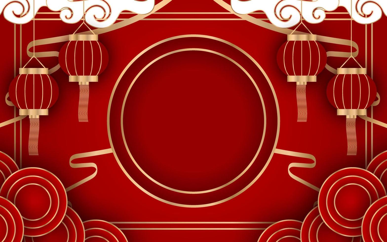 Happy Chinese New Year Background vector