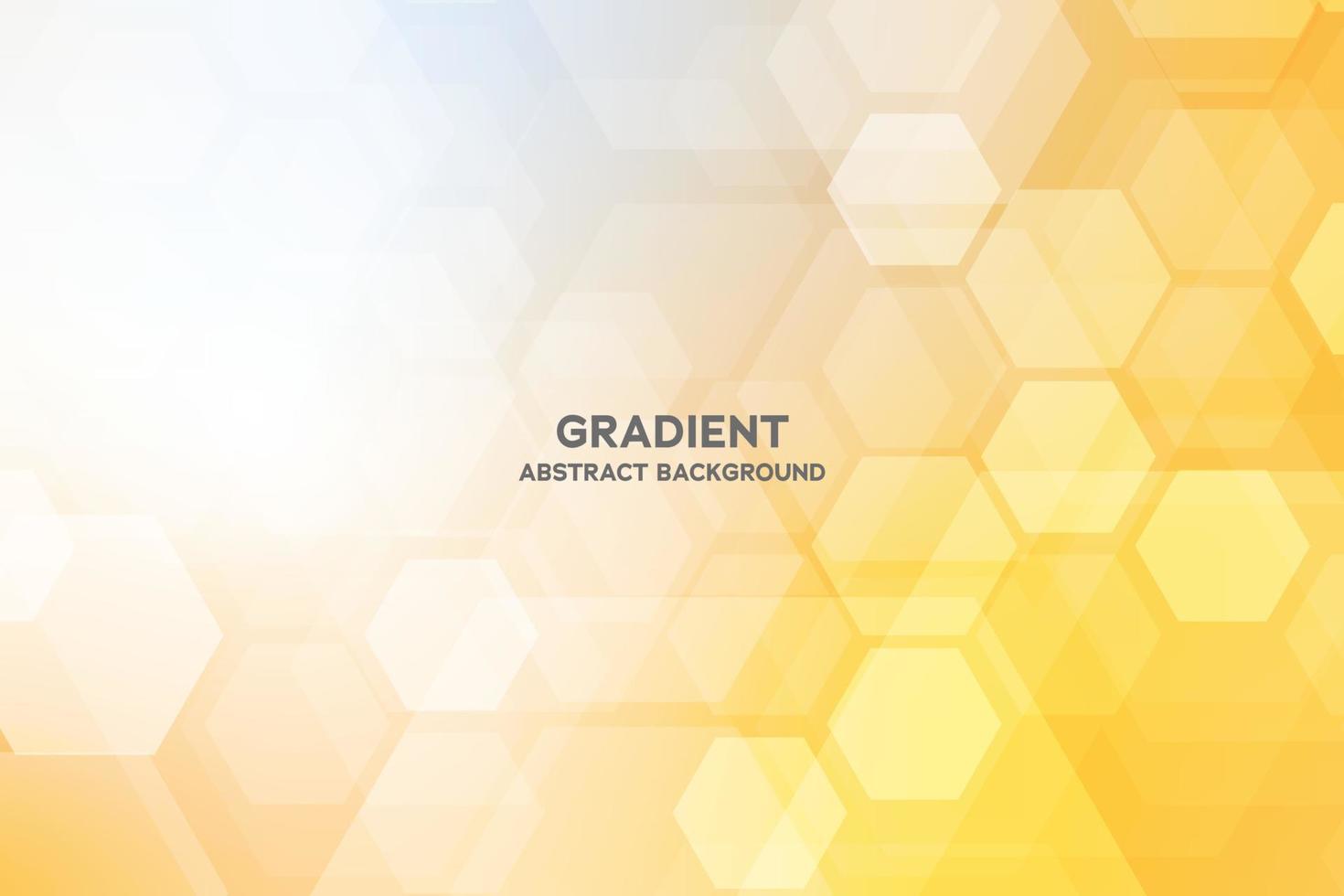 Vector geometric shape abstract gradient orange background.