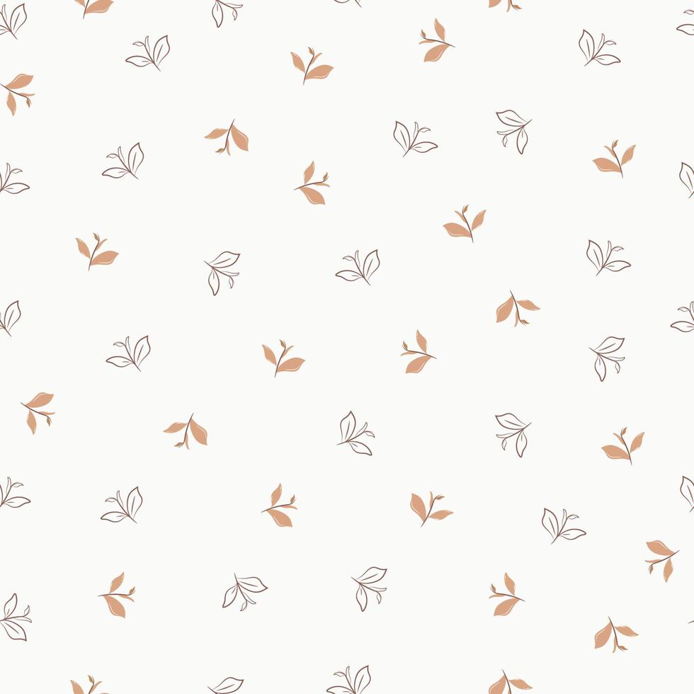 enchanting floral seamless pattern for background vector