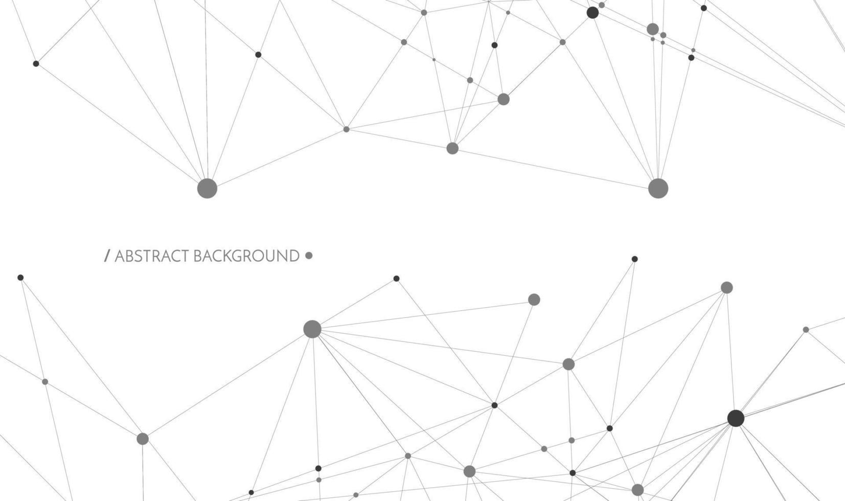 Network background. Connections with dots and lines. Vector illustration