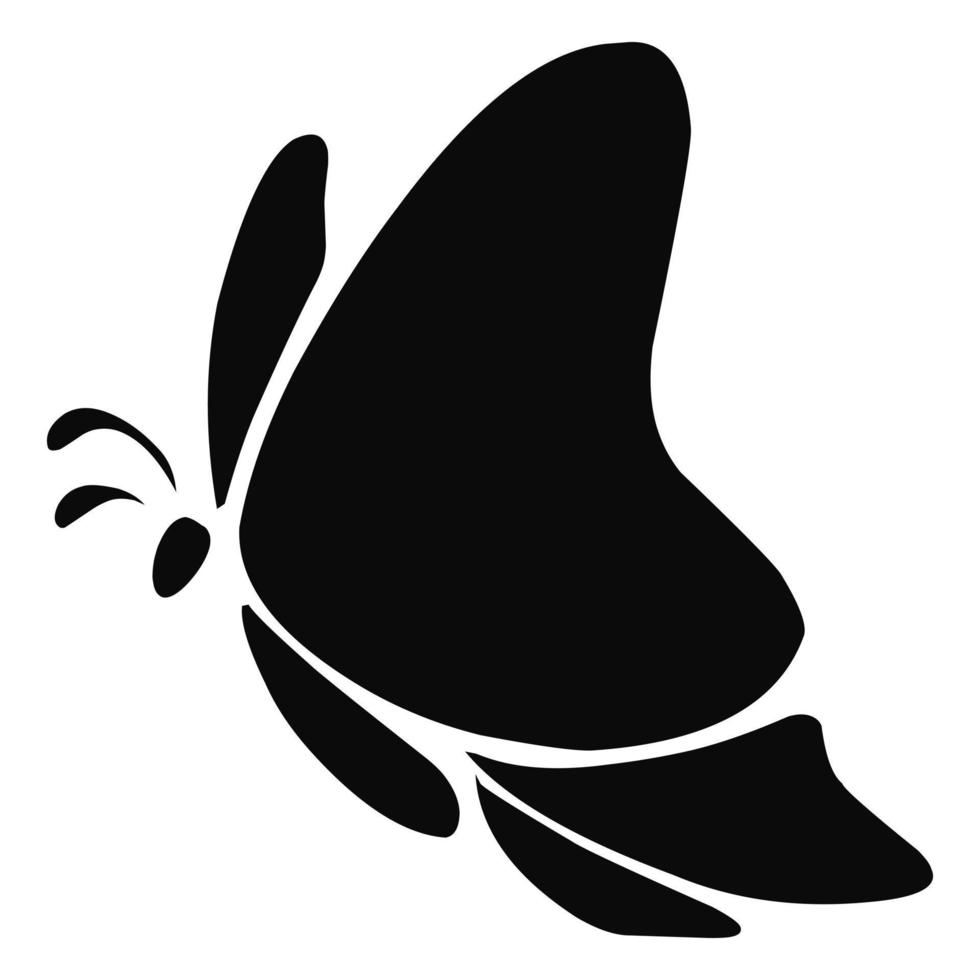 Butterfly tattoo designs are suitable for tattoo designs, logos, icons and others vector