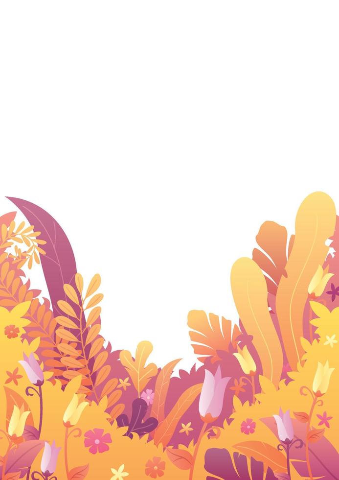 Nature Background Autumn vector