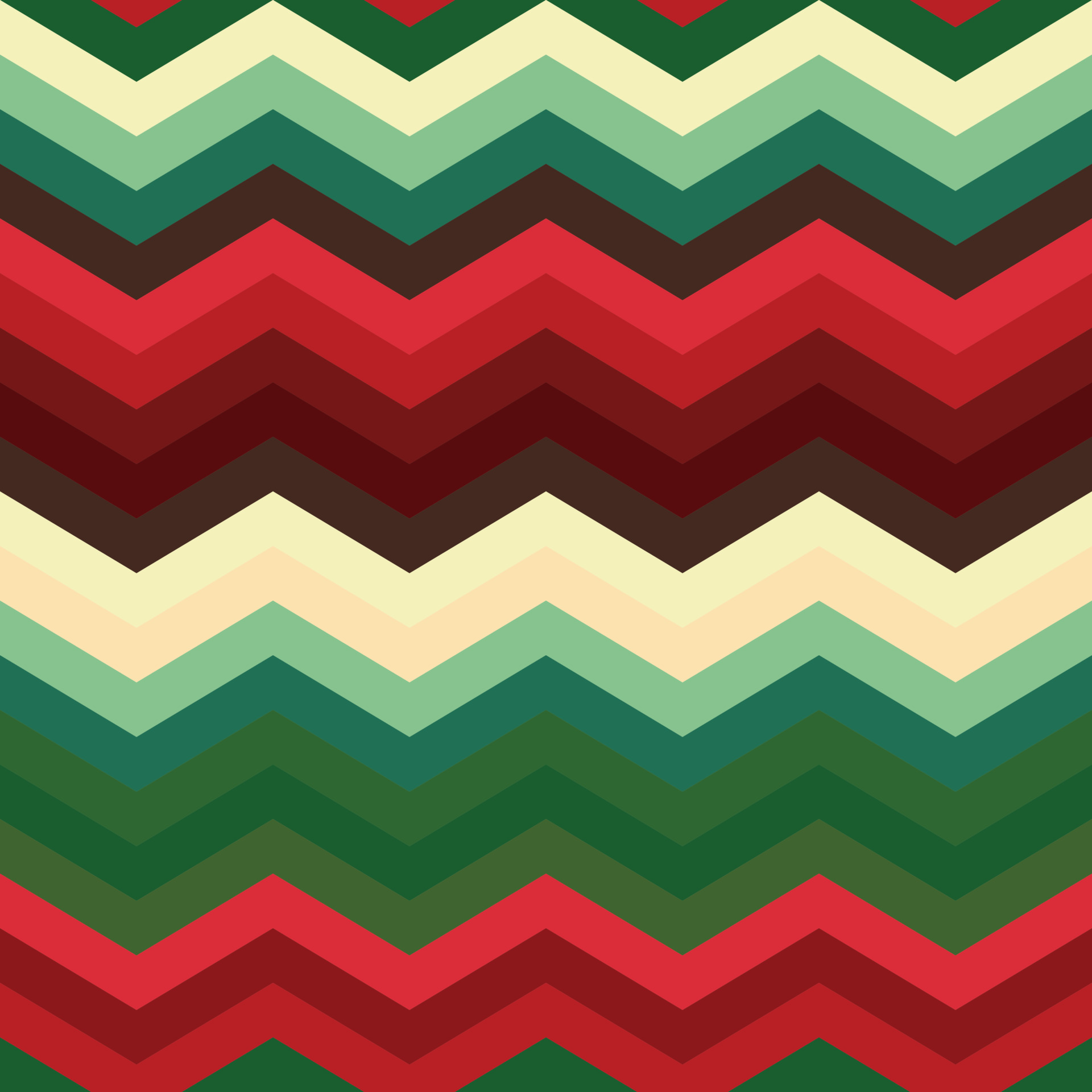 Christmas Red green color Zigzag sealess and retro style Backgrounds