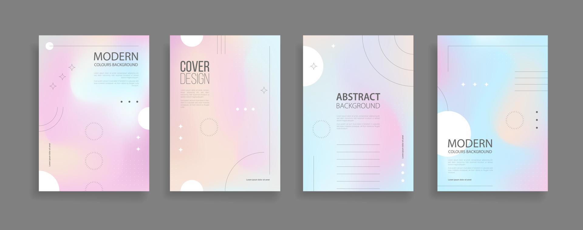 modern background design with trendy and vivid vibrant color vector