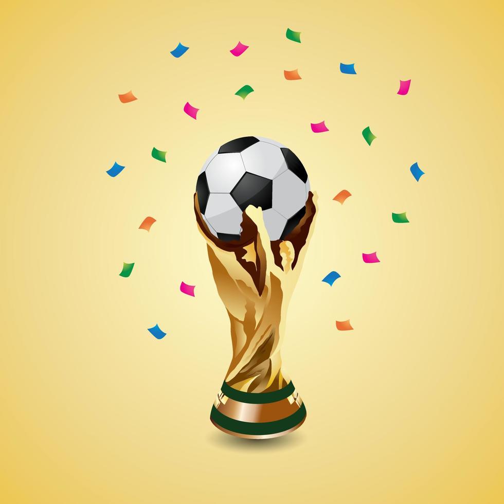 vector of Fifa World Cup Trophy