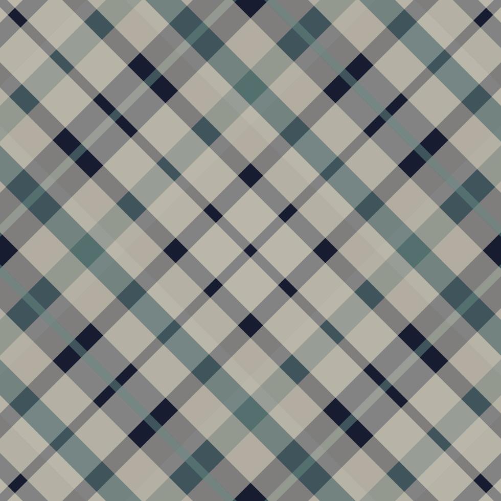 Tartan or plaid winter color pattern. vector