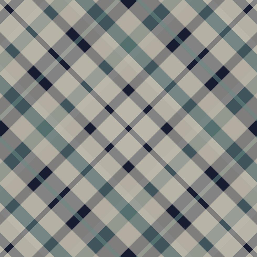 Tartan or plaid winter color pattern. vector