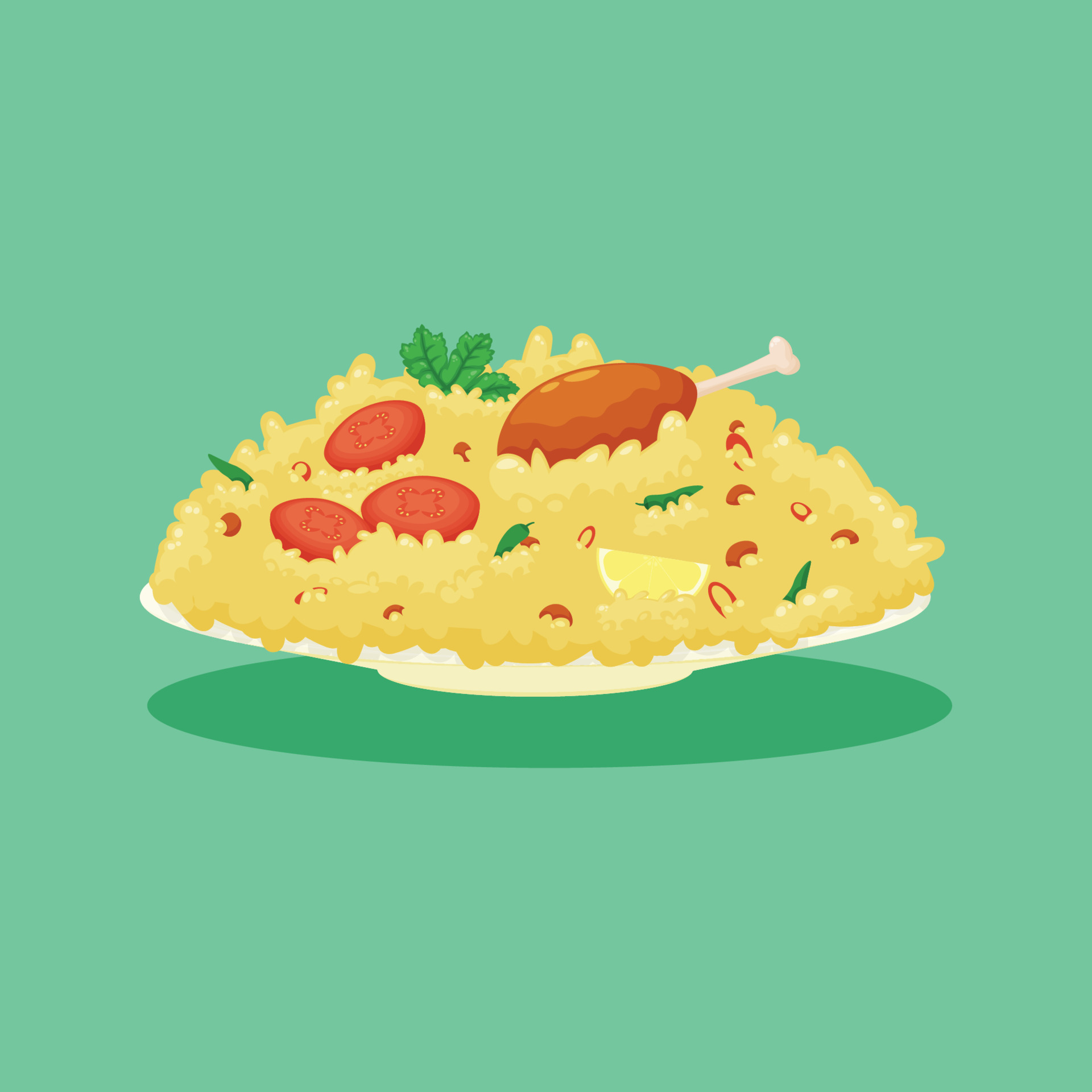 Biryani background. Design with cartoon style. 14849963 Vector Art at Vecteezy Biryani background. Design with cartoon style. 14849963 Vector Art at Vecteezy