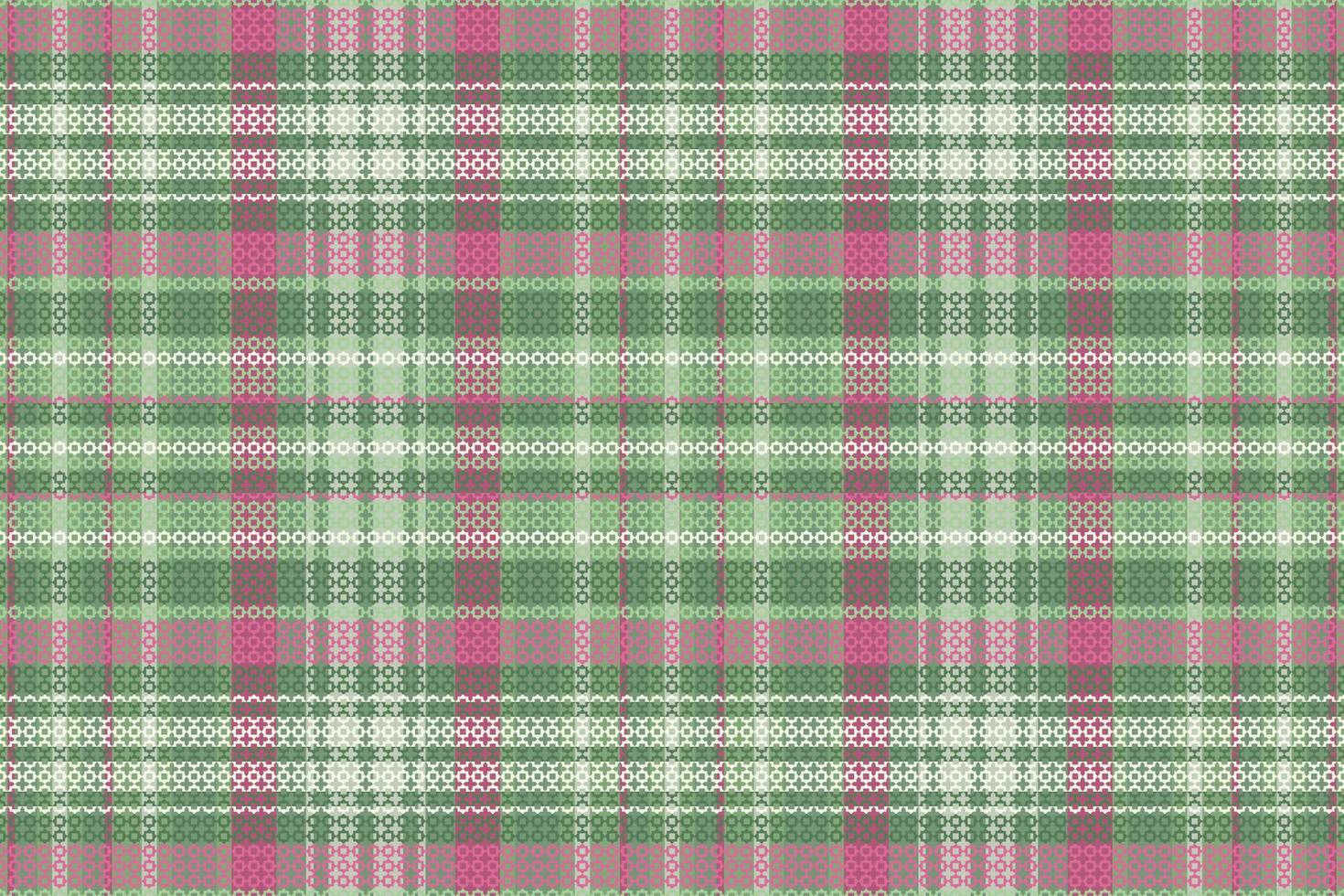 Tartan or plaid winter color pattern. vector