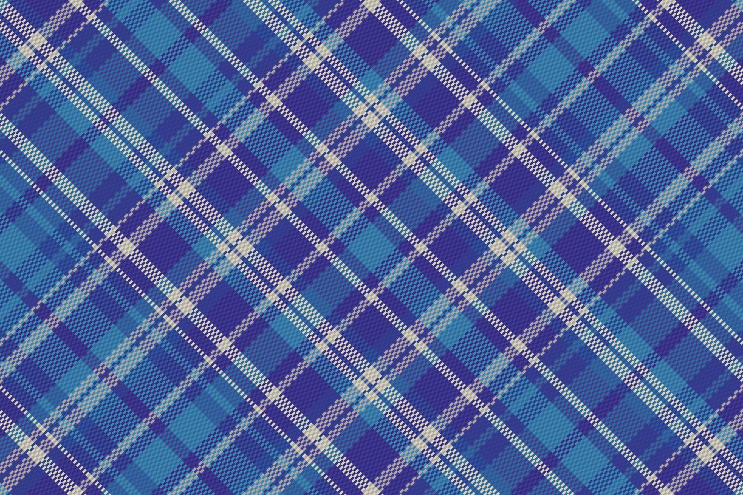 Tartan or plaid winter color pattern. vector