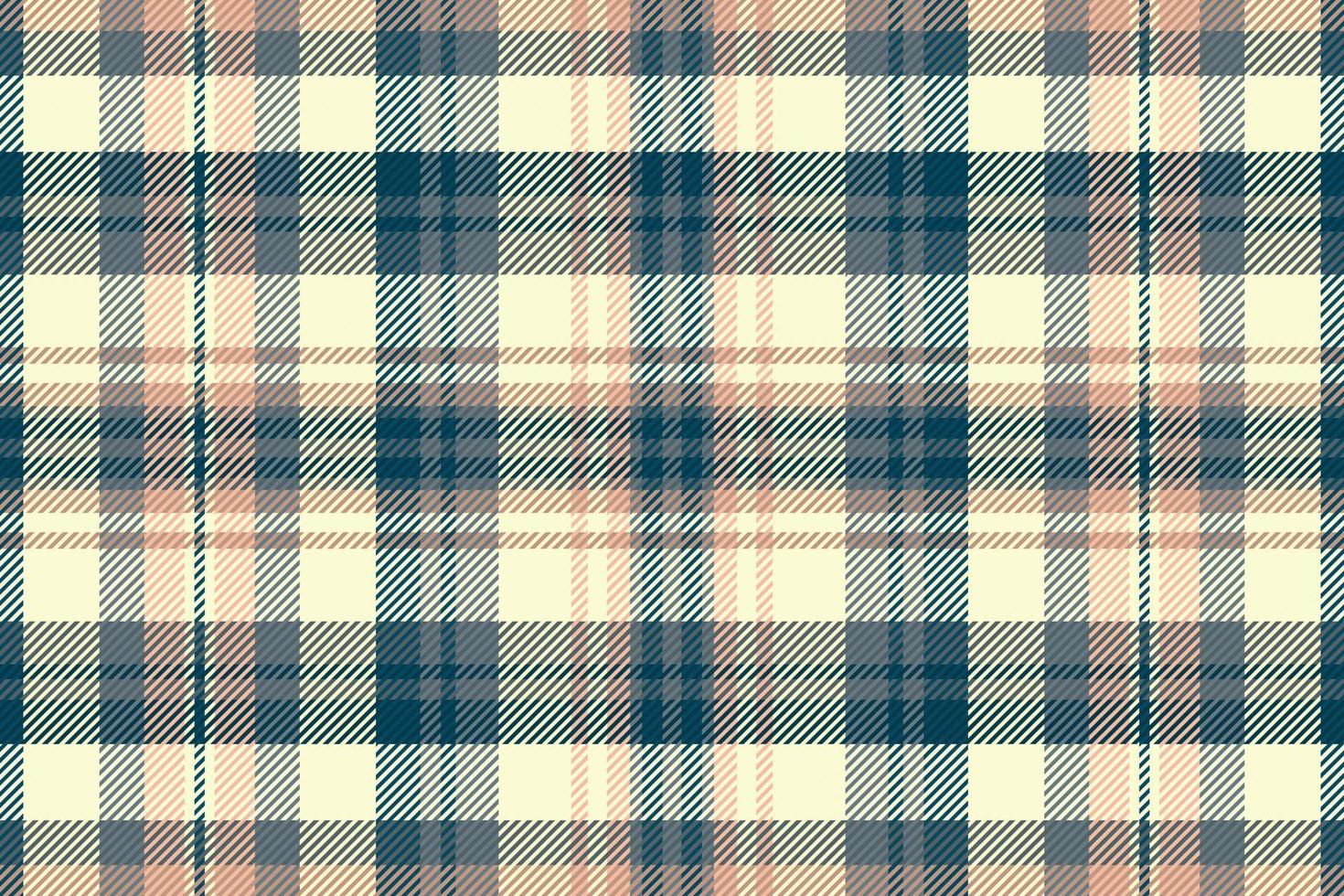 Tartan or plaid winter color pattern. vector