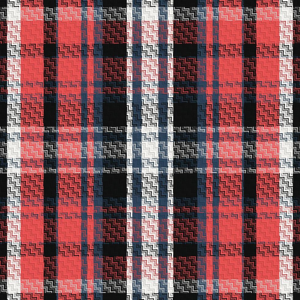 Tartan or plaid winter color pattern. vector