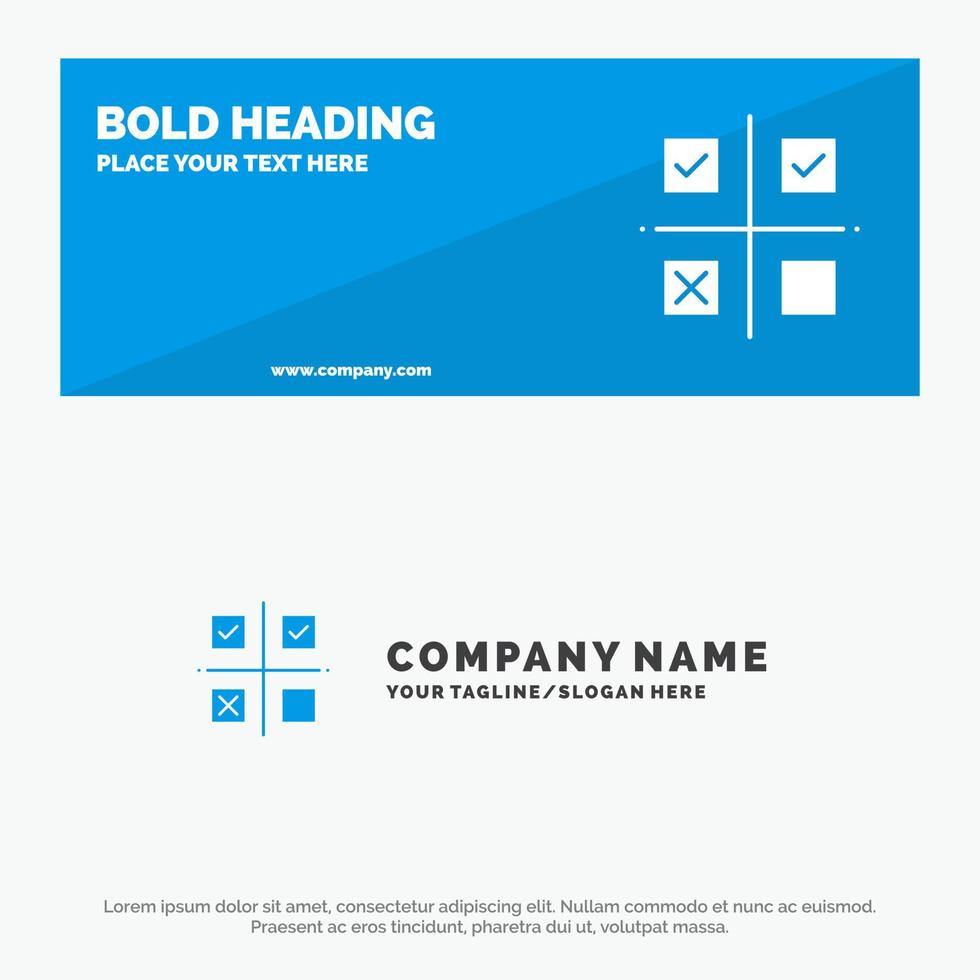 Business Management Priorities Product Production SOlid Icon Website Banner and Business Logo Template vector