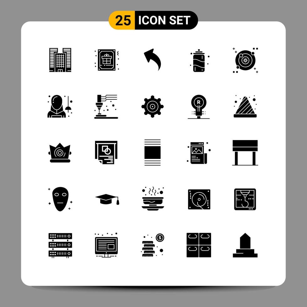 25 Creative Icons Modern Signs and Symbols of fencing orbit arrow galaxy water Editable Vector Design Elements