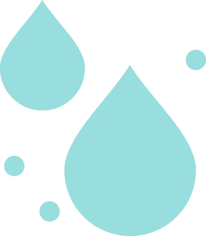 Water Drop Spring  Flat Color Icon Vector icon banner Template