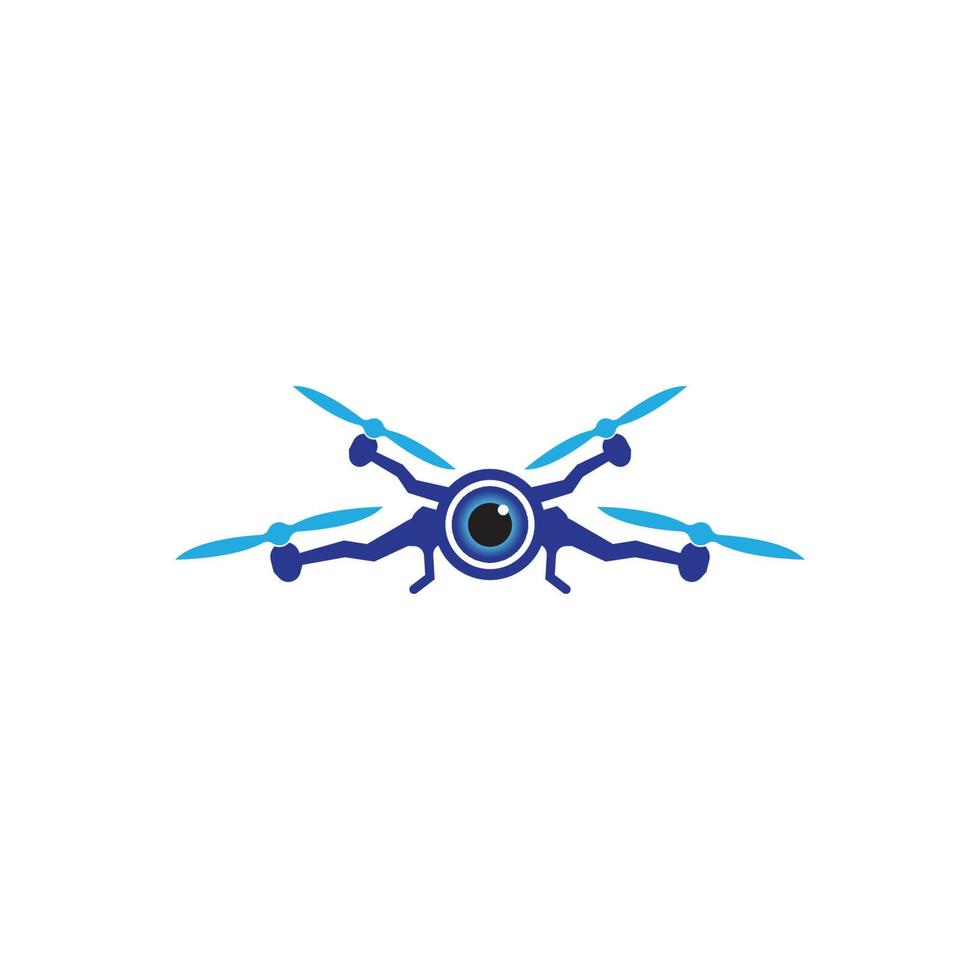 Drone symbol vector icon illustration