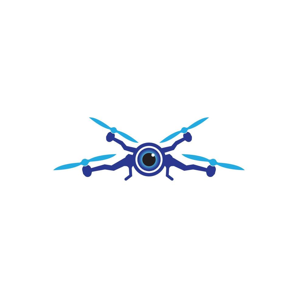 Drone symbol vector icon illustration