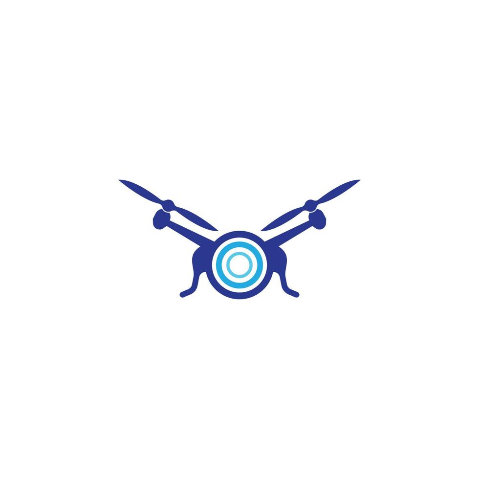 Drone symbol vector icon illustration