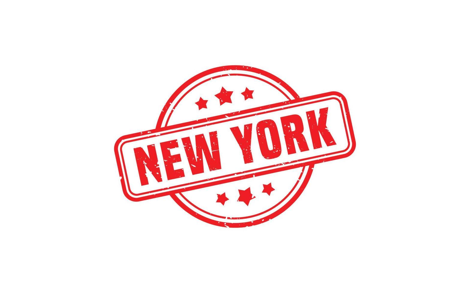 NEW YORK rubber stamp texture with grunge style on white background vector