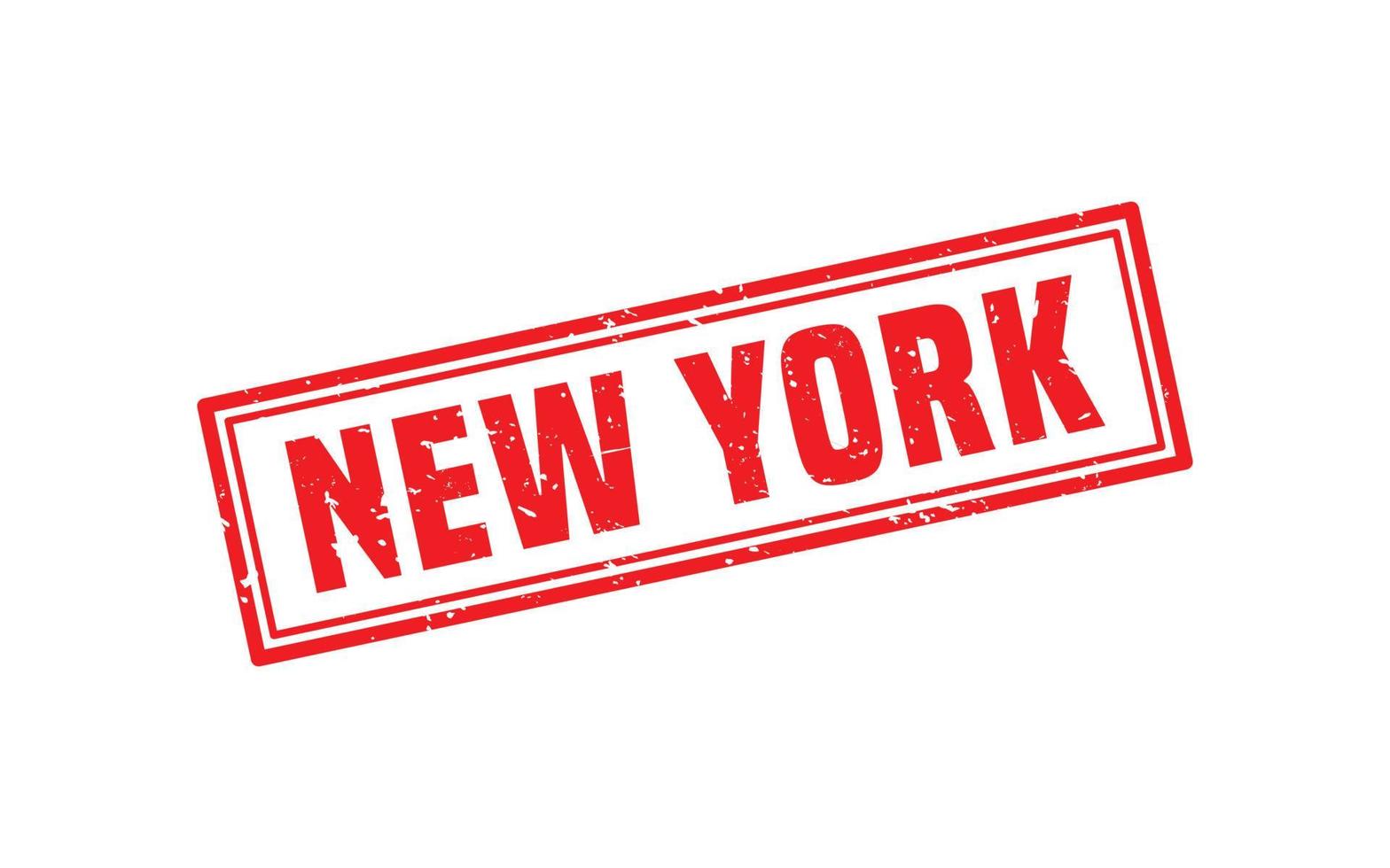 NEW YORK rubber stamp texture with grunge style on white background vector