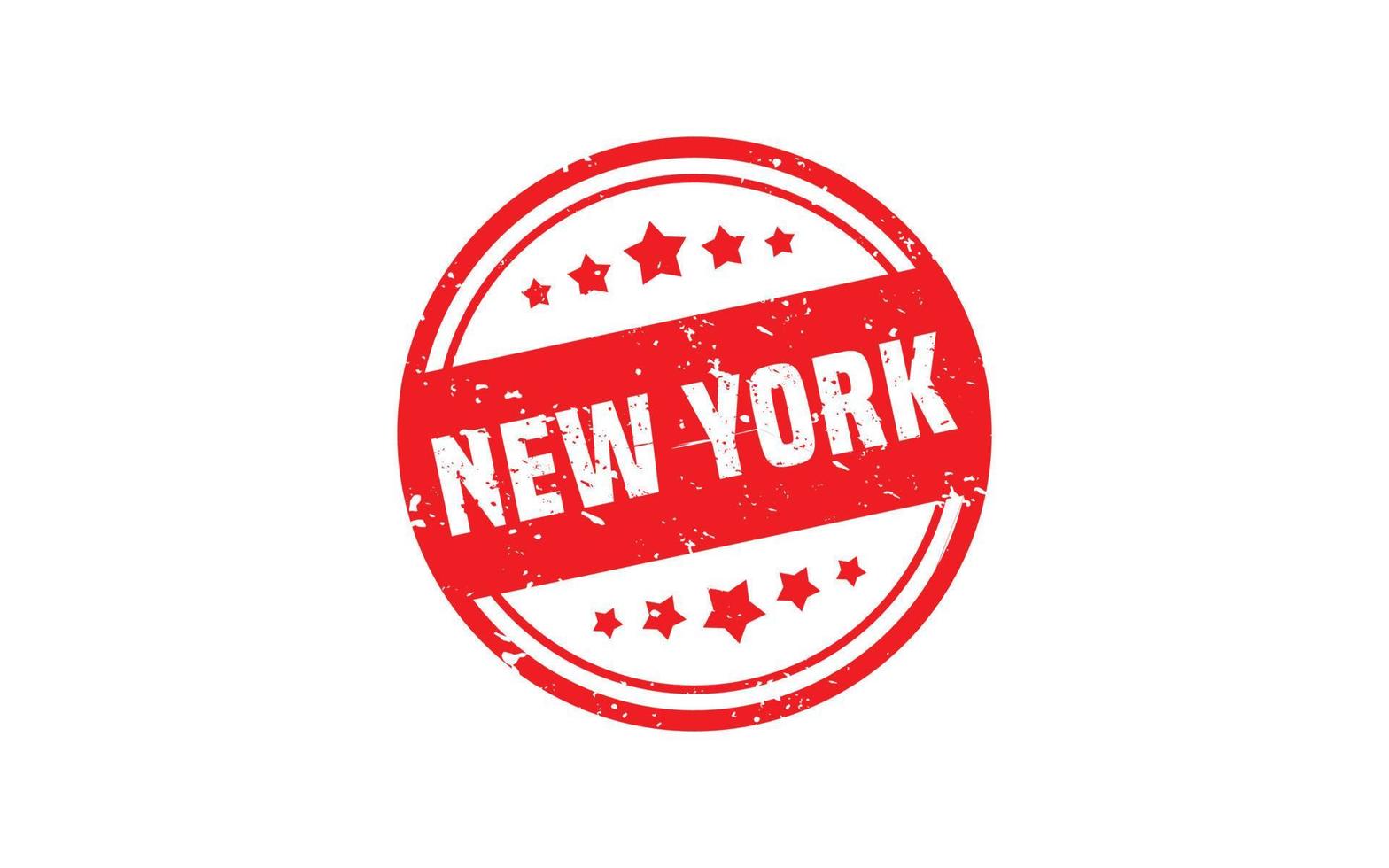 NEW YORK rubber stamp texture with grunge style on white background vector