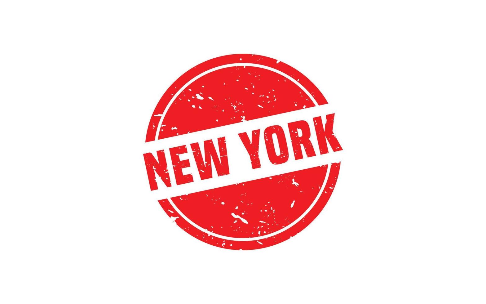 NEW YORK rubber stamp texture with grunge style on white background vector