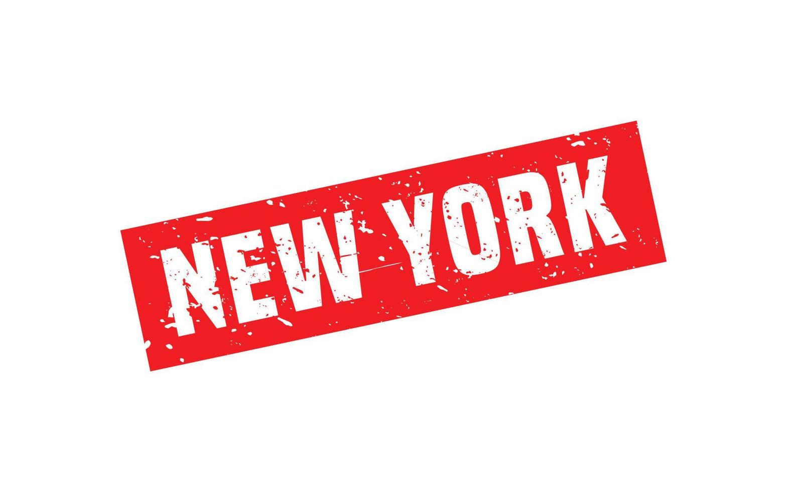 NEW YORK rubber stamp texture with grunge style on white background vector